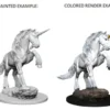 Pathfinder Deep Cuts Miniatures: Unicorn (Unpainted)