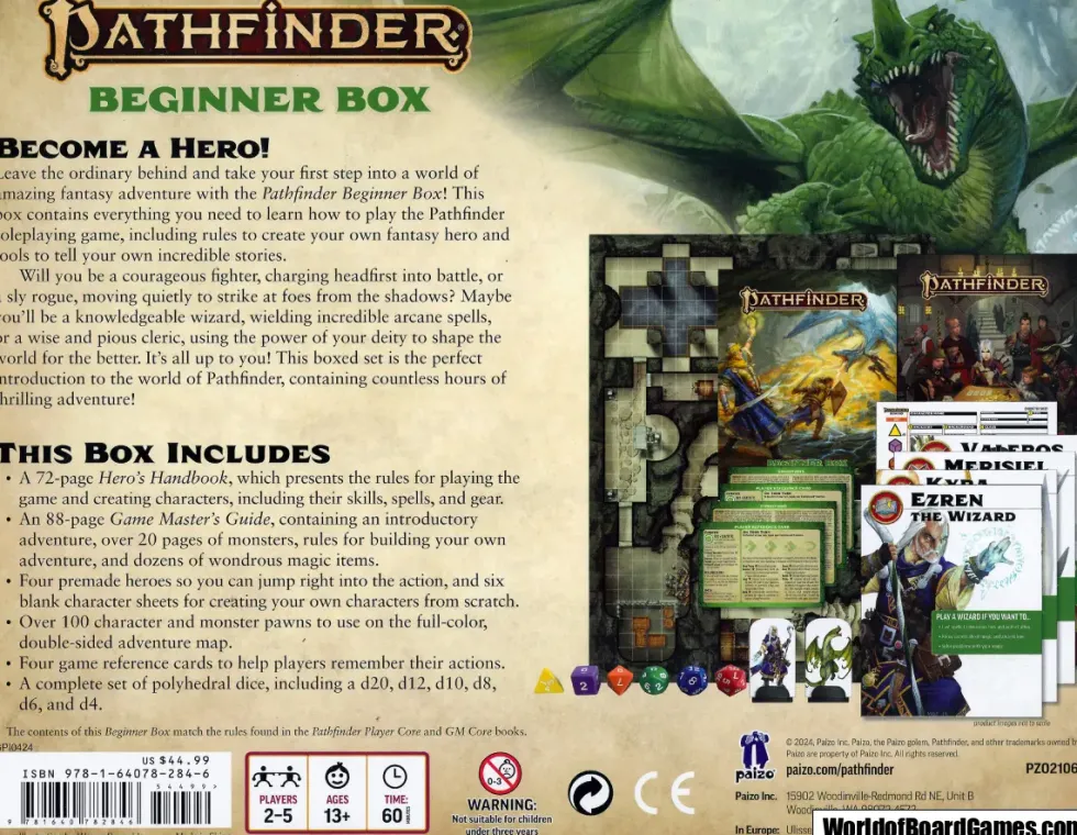 Pathfinder Roleplaying Game: Beginner Box