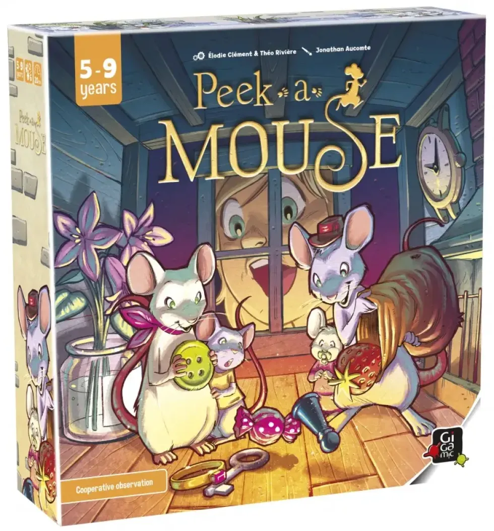 Peek-a-Mouse (Batteriet behöver bytas)