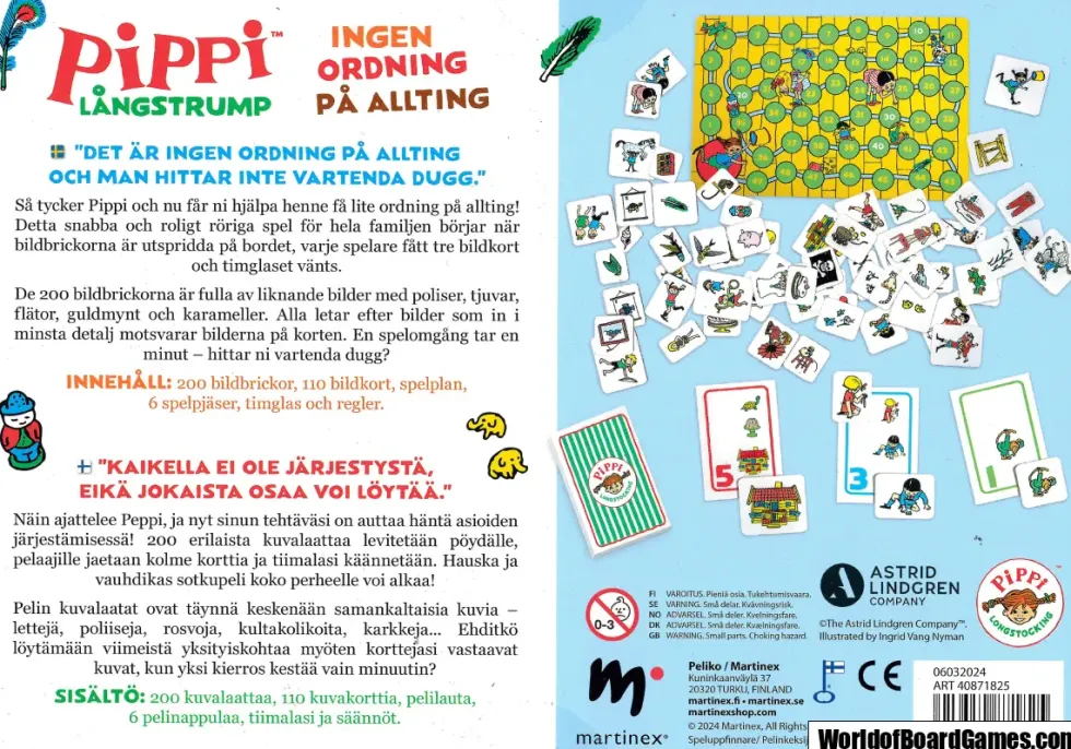 Pippi Långstrump - Ingen ordning på allting