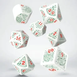 Pizza Dice Set: Pepperoni (7)