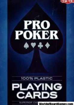 Plastic Playing cards 63x89 mm (Pro Poker) (Tactic)