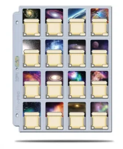 16-Pocket Platinum Page with 41 mm x 63 mm Pocket (10 st)