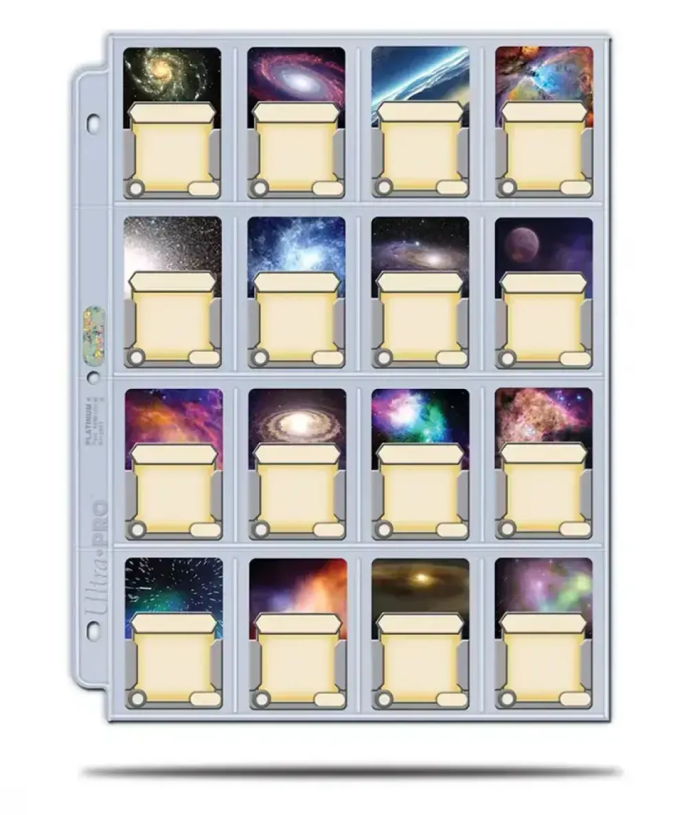 16-Pocket Platinum Page with 41 mm x 63 mm Pocket (10 st)
