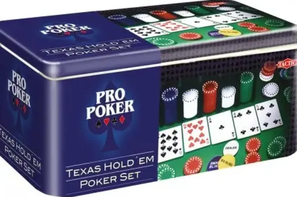 Poker Game Set (Pro Poker Texas Hold em - Tactic)