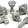 PolyHero: The Cleric - 8 Dice Set Spirited Steel