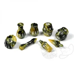 PolyHero: The Rogue - 8 Dice Set Slick Serpent