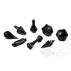 PolyHero: The Wizard - 8 Dice Set Shadow