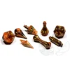 PolyHero: The Wizard - 8 Dice Set Smoldering Ember