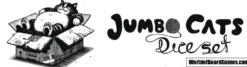 Q-Workshop: Jumbo Cats Dice Set - Merlin