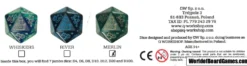 Q-Workshop: Jumbo Cats Dice Set - Merlin
