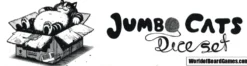 Q-Workshop: Jumbo Cats Dice Set - Whiskers