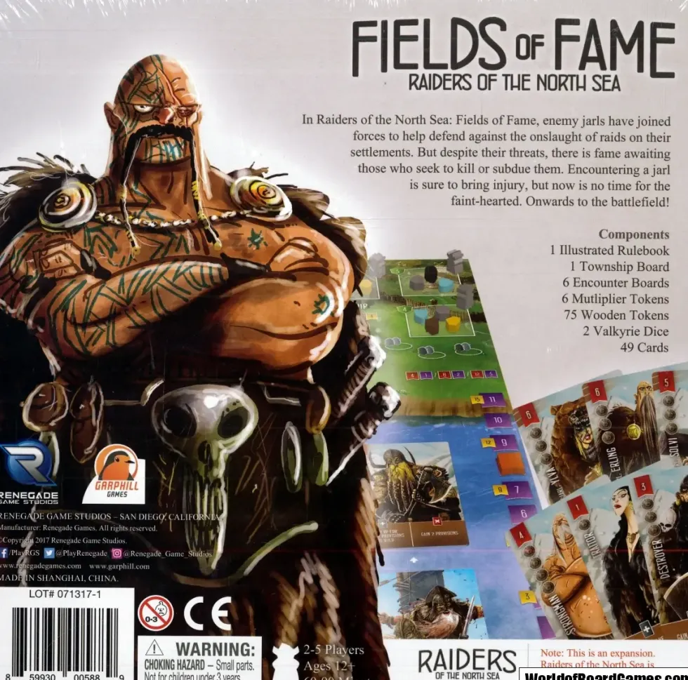 Raiders of the North Sea: Fields of Fame (Exp.)