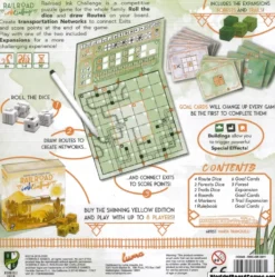 Railroad Ink Challenge: Lush Green Edition