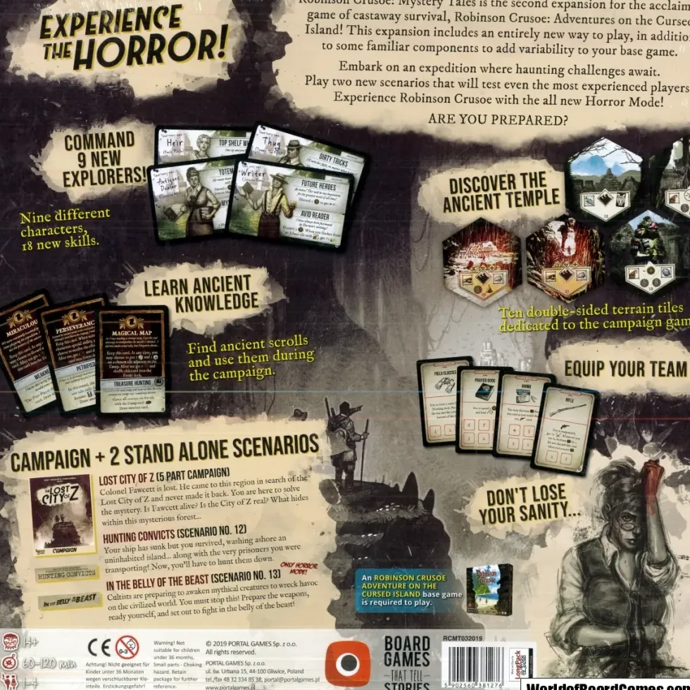 Robinson Crusoe: Adventures on the Cursed Island - Mystery Tales (Exp.)