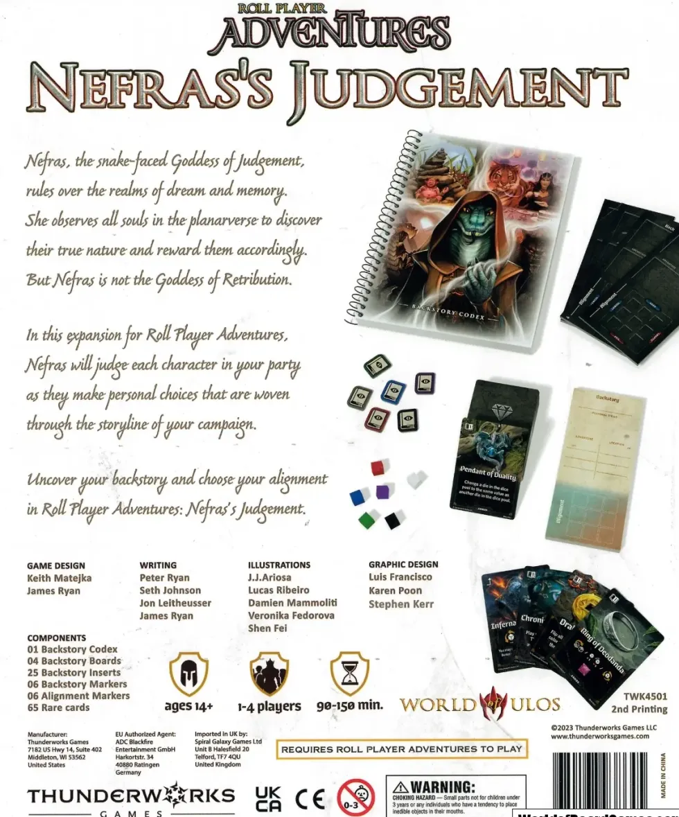 Roll Player Adventures: Nefras's Judgement (Exp.)