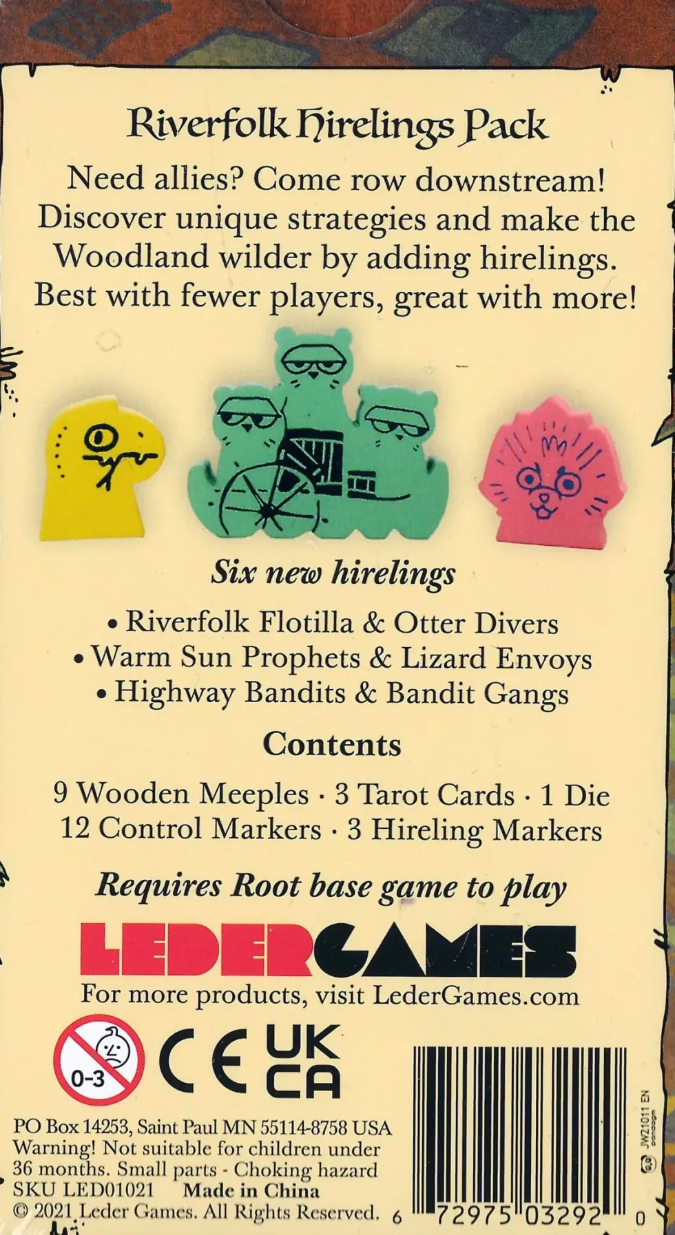 Root: Riverfolk Hirelings Pack (Exp.)