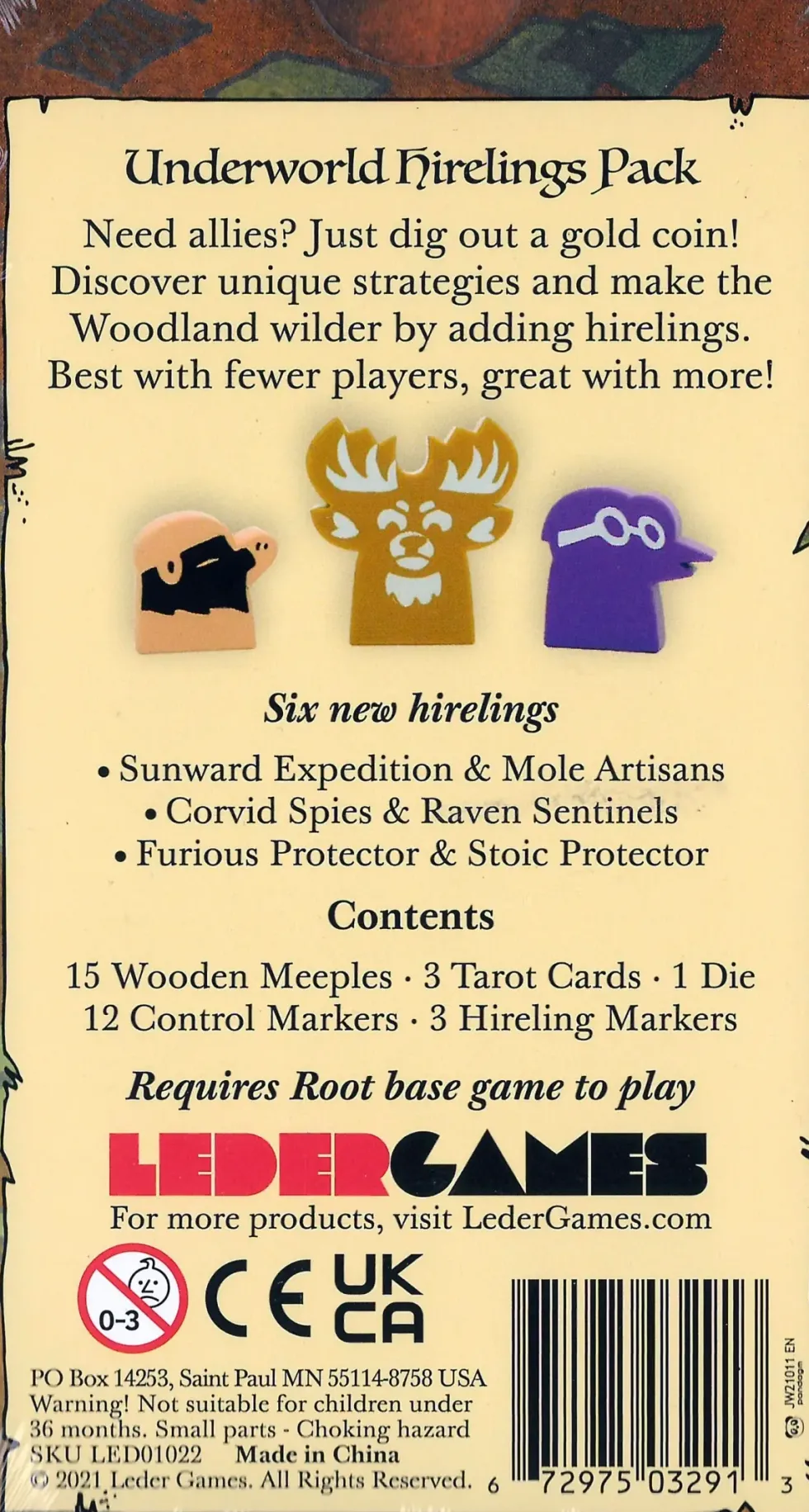 Root: Underworld Hirelings Pack (Exp.)