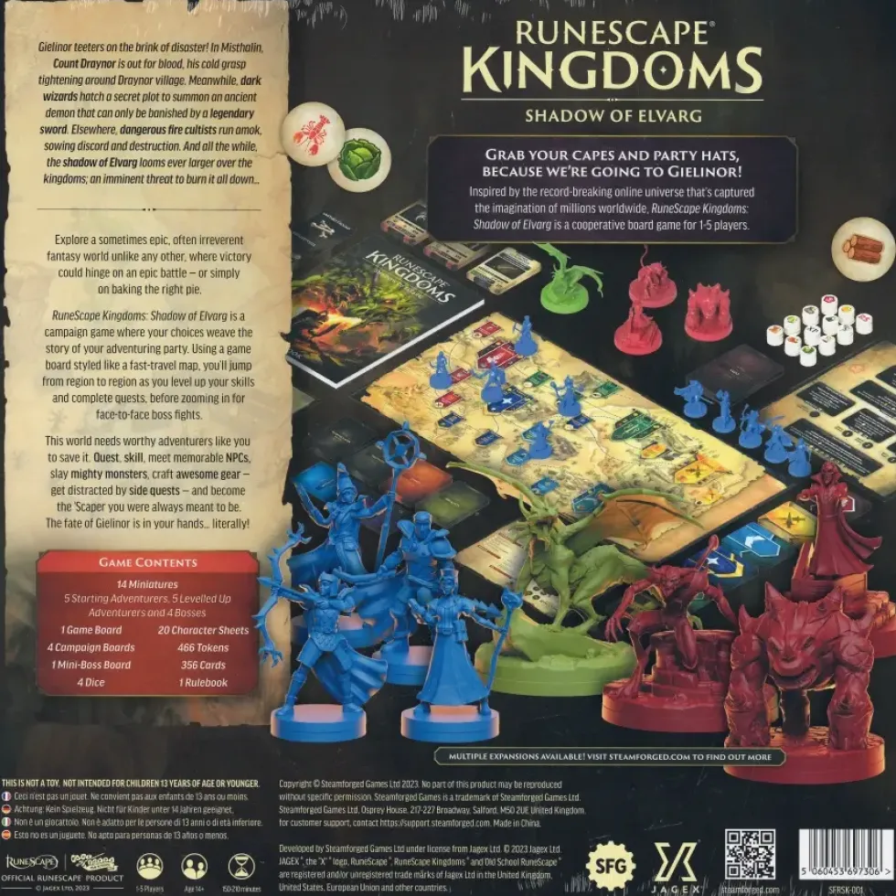 RuneScape Kingdoms: Shadow Of Elvarg Core Box