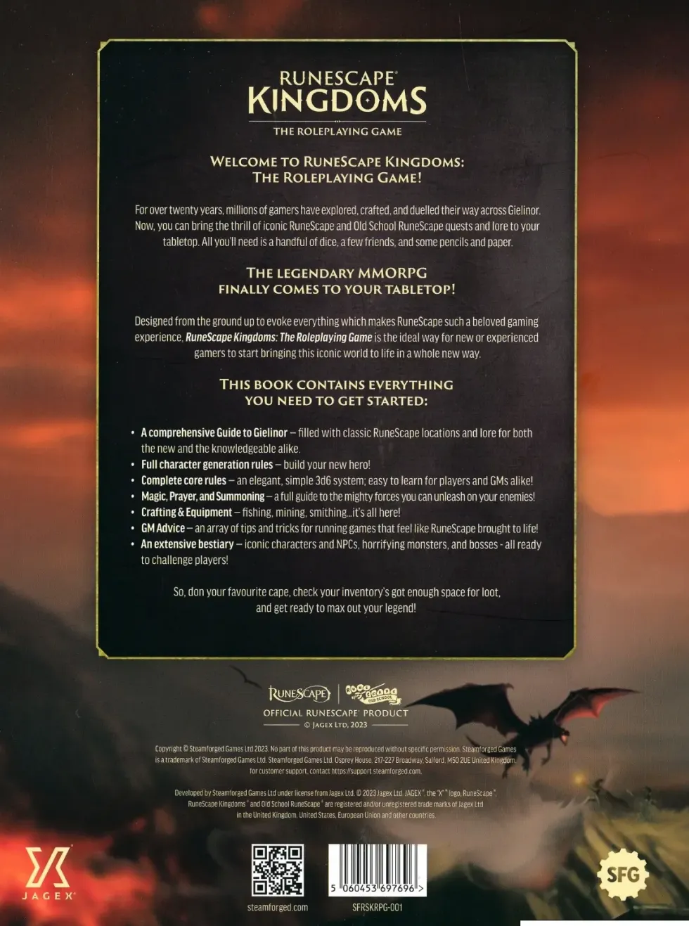 RuneScape Kingdoms: The Roleplaying Game - Core Rulebook