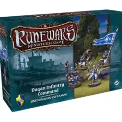 Runewars Miniatures Game: Daqan Infantry Command - Unit Upgrade Expansion (Exp.)