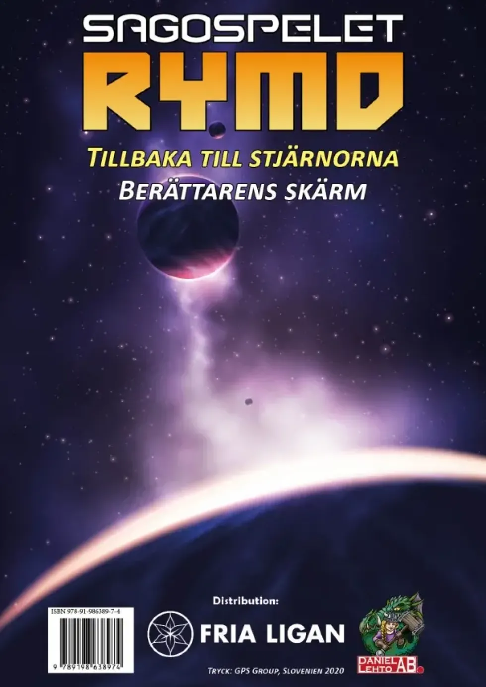 Sagospelet Rymd: Berättarens Skärm