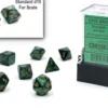Scarab - Jade/Gold - Mini-Polyhedral Dice set
