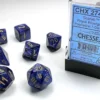 Scarab - Royal Blue/Gold - Dice set