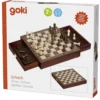 Schack/Chess: Magnetic with drawers (Goki)