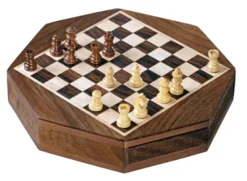 Schack/Chess: Reseversion, Oktagon, 13mm (Magnetisk)