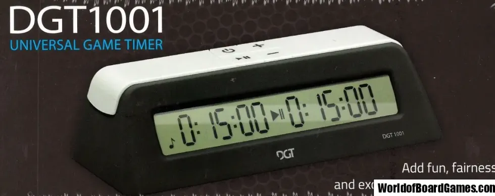 Schackklocka/Chess clock: DGT 1001