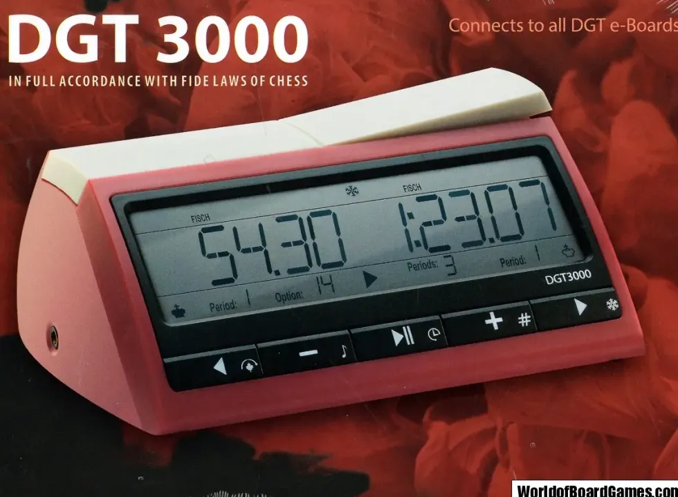 Schackklocka/Chess clock: DGT 3000