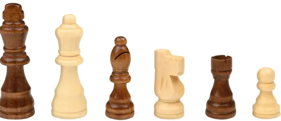 Schackpjäser/Chesspieces: Remus, KH 89 mm