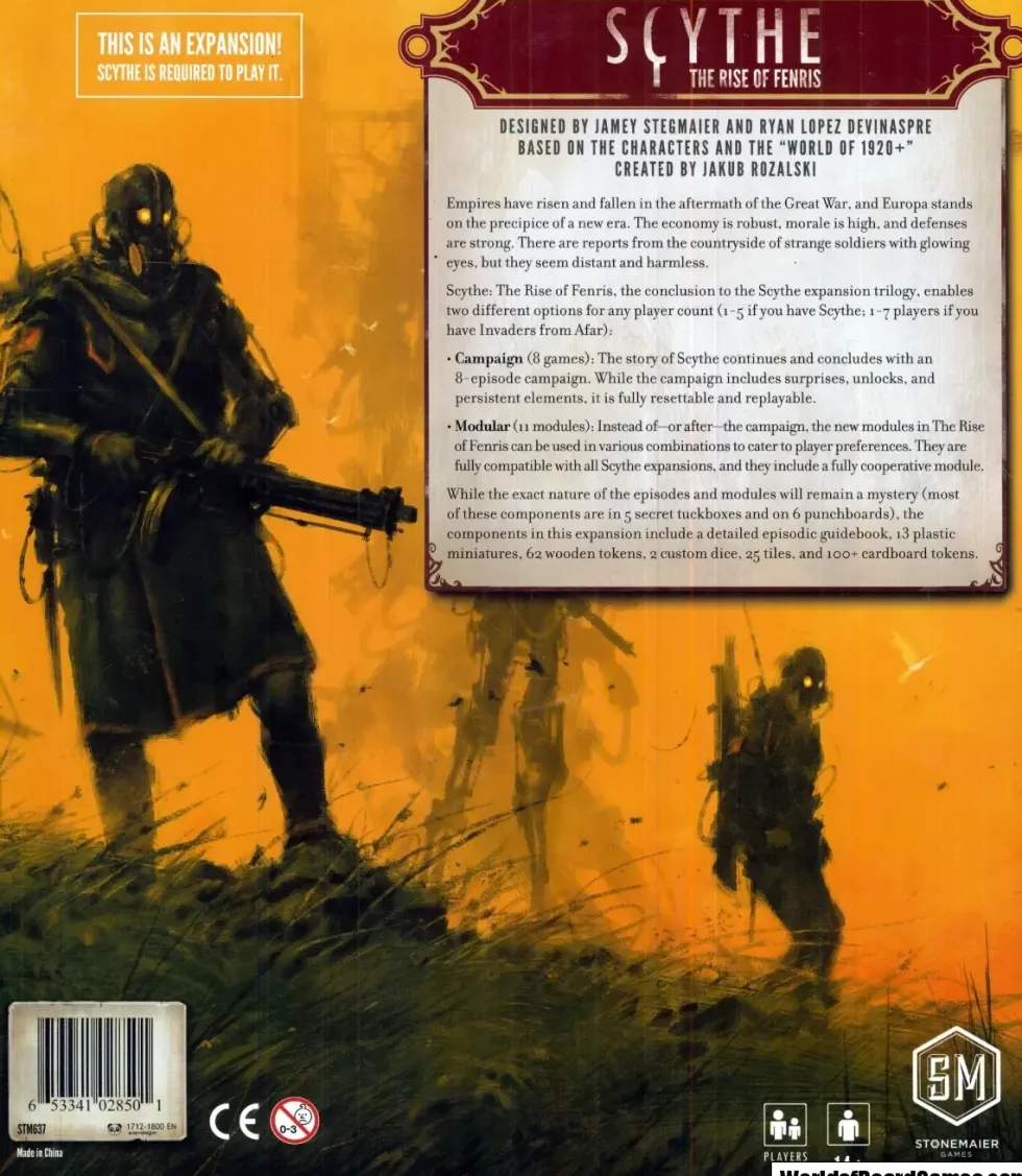 Scythe: The Rise of Fenris (Exp.)