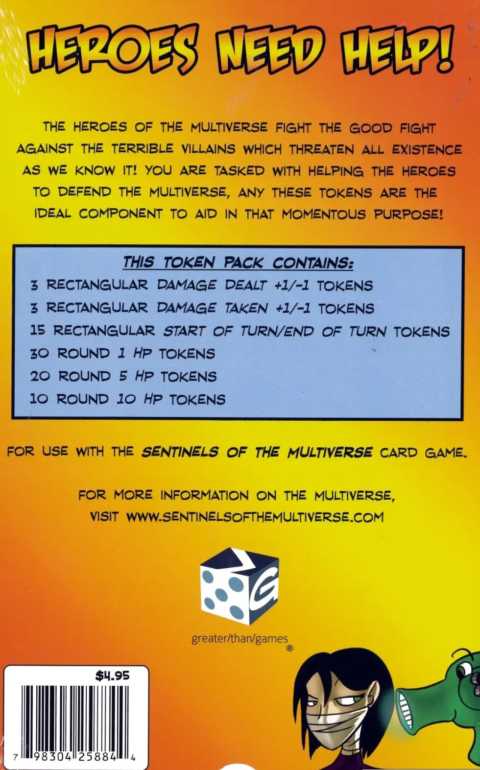 Sentinels of the Multiverse: Extra Token Pack (Exp.)