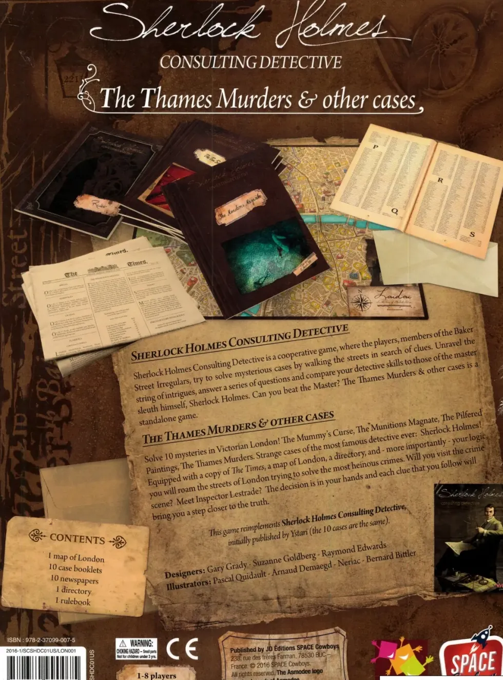 Sherlock Holmes Consulting Detective: The Thames Murders & Other Cases