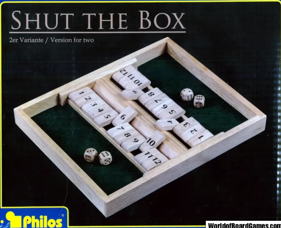 Shut The Box (12er), 2-spelare Version