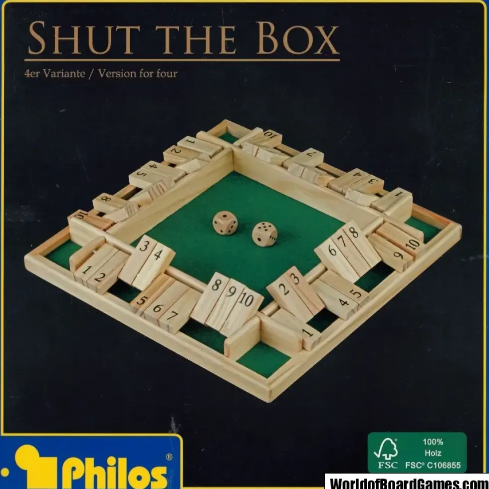 Shut the Box - För Fyra Spelare (10er)