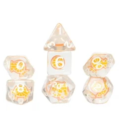 Sirius Dice: Fruit Slice Dice Set: ORANGE