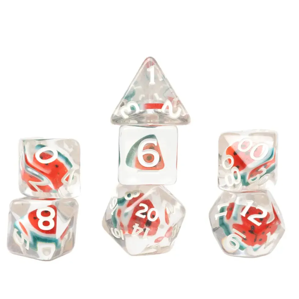 Sirius Dice: Fruit Slice Dice Set: WATERMELON