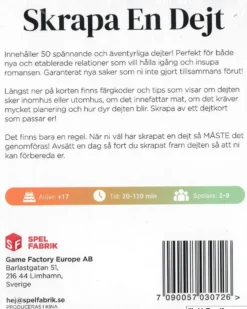 Skrapa en Dejt