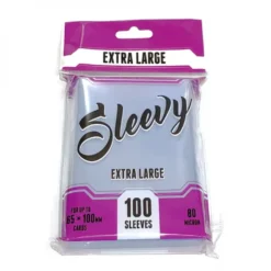 Sleevy: Extra Large - Clear (65 x 100 mm)