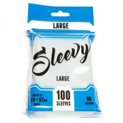 Sleevy: Large - Clear (59 x 92 mm)