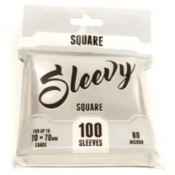 Sleevy: Square - Clear (70 x 70 mm)