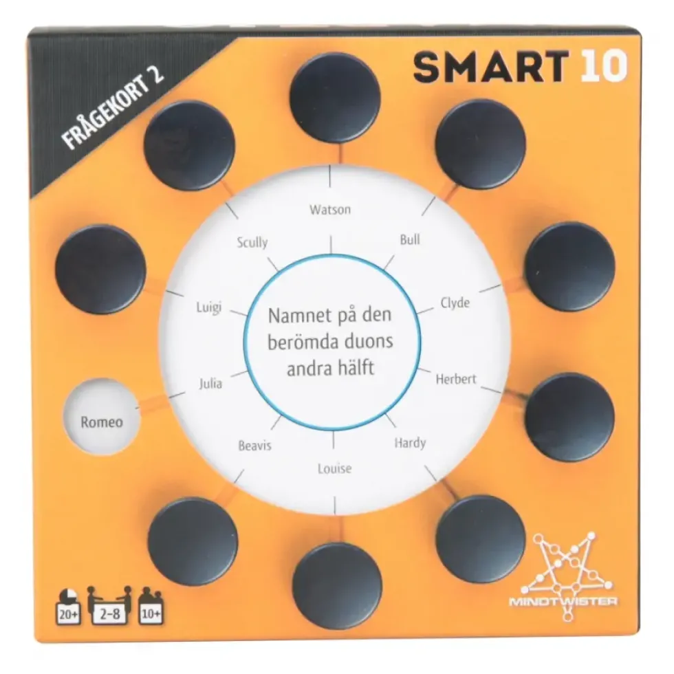 Smart10: Frågekort 2 (Extra frågor) (Exp.)