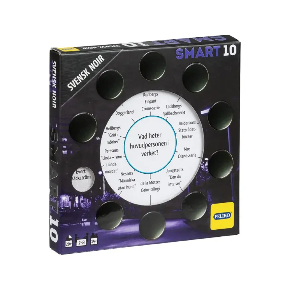 Smart10: Frågekort - Svensk Noir (Extra frågor) (Exp.)