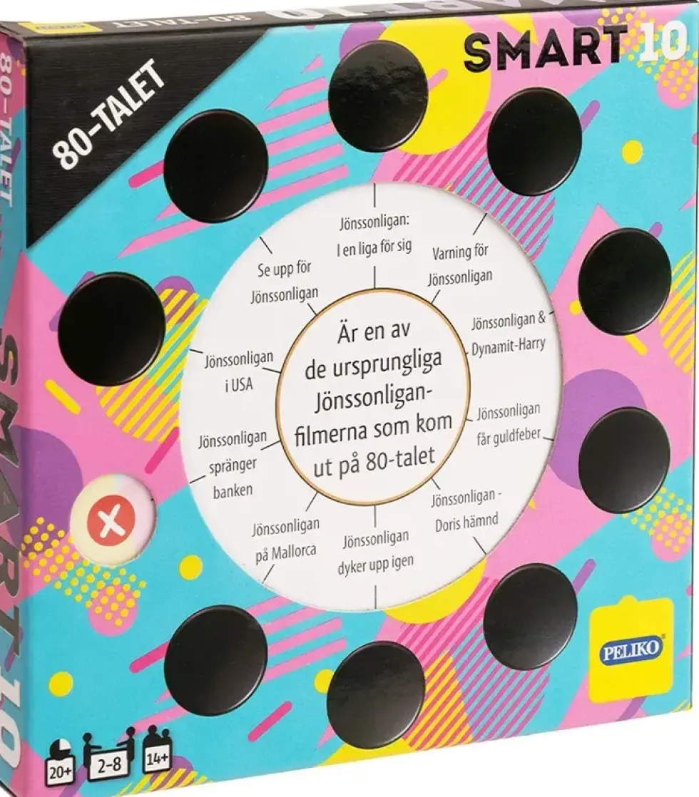 Smart10: Frågekort - 80-Talet (Extra frågor) (Exp.)