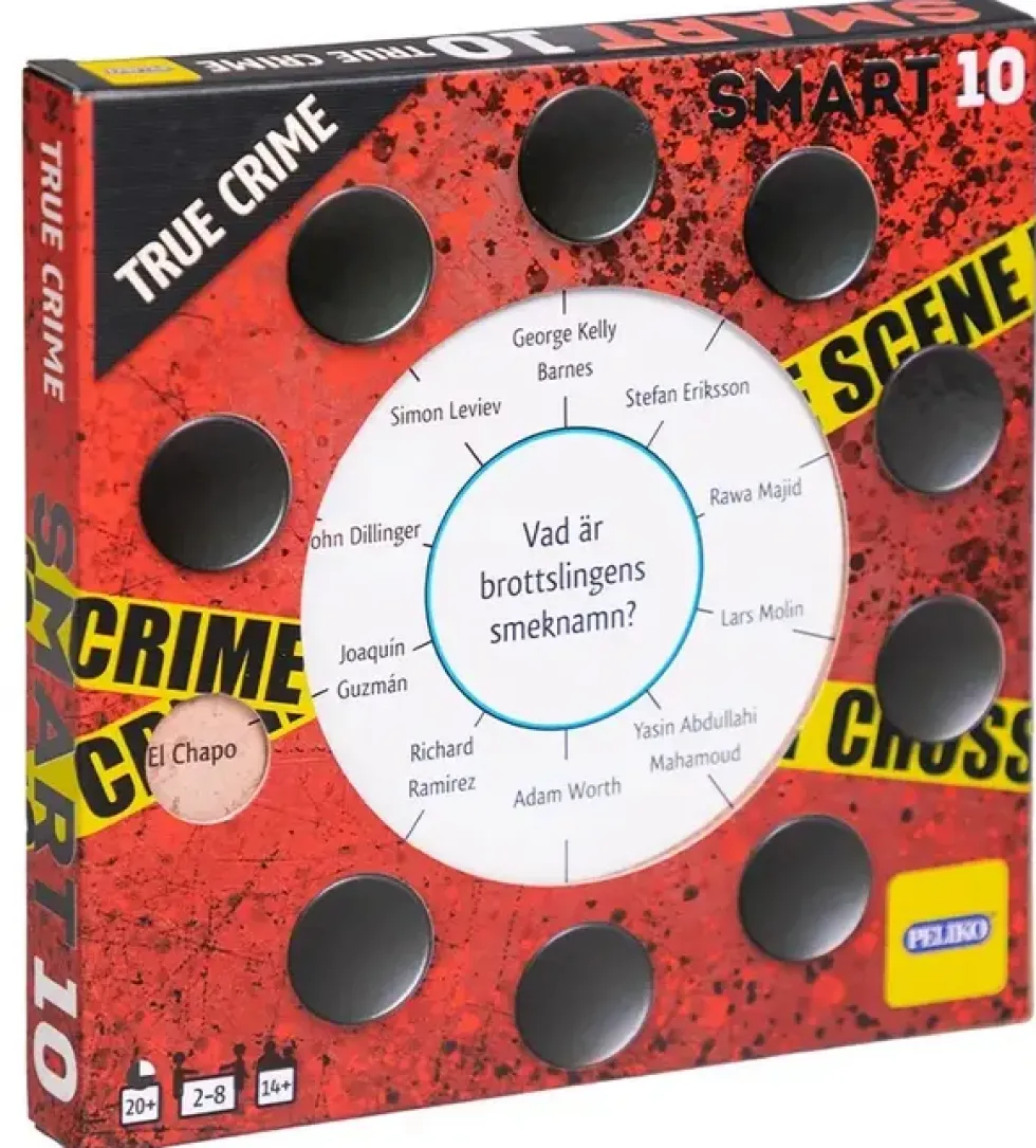 Smart10: Frågekort - True Crime (Extra frågor) (Exp.)
