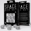 Space Dice Set - Apollo (Grey/Silver)