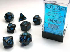 Speckled - Blue Stars - Dice set